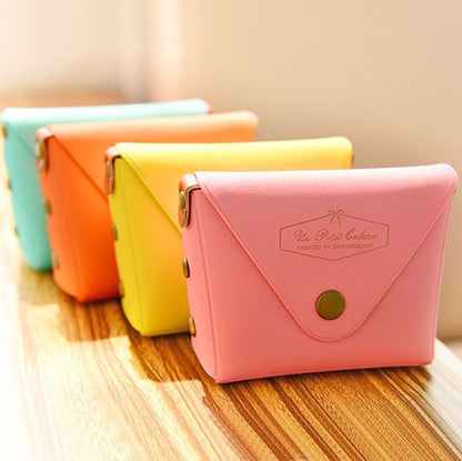 Cute Candy Color Key Case Macaron Coin Purse - iztia