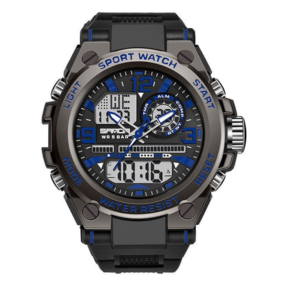 Trendy Multifunctional Digital Waterproof Electronic Watch - iztia