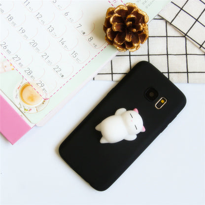 Three-dimensional cat Samsung mobile phone case - iztia