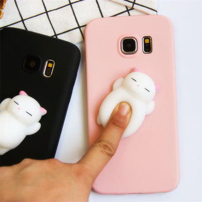 Three-dimensional cat Samsung mobile phone case - iztia