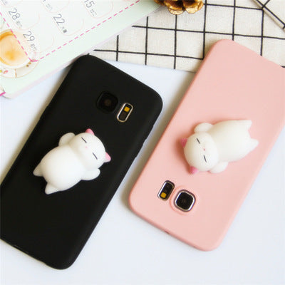 Three-dimensional cat Samsung mobile phone case - iztia