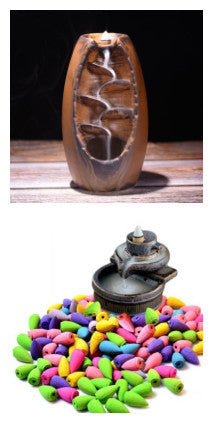 Multi-layers Ceramic Back flow Incense Burner - iztia