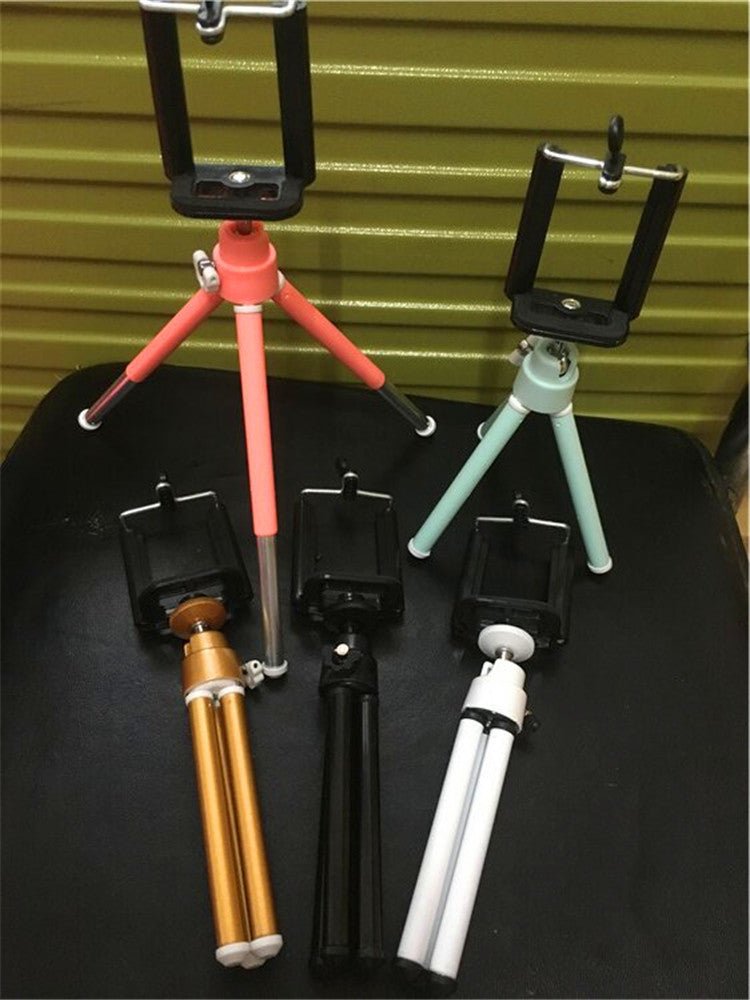 Compatible with Apple, Colorful digital camera Tripod stand Mini mobile phone stand Desktop photography Live selfie network red stand - iztia