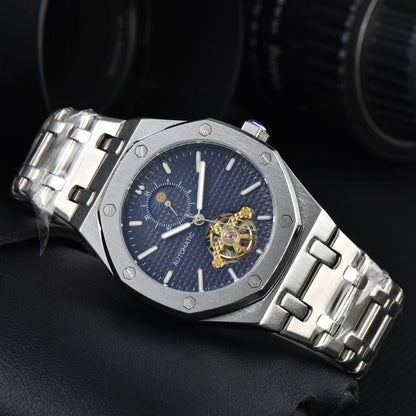 Men's Mechanical Automatic Multifunctional Tourbillon Watch - iztia