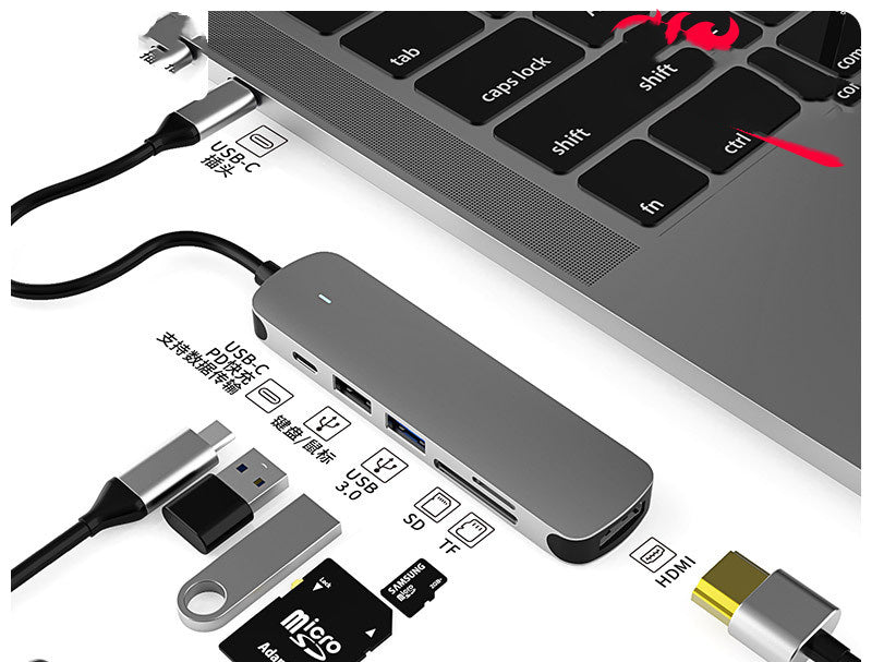 Hub Multi-function Hub HDMI Docking Station Notebook Converter - iztia