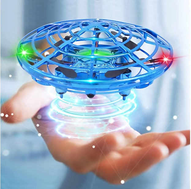 Flying Helicopter Mini Drone UFO RC Drone Infraed Induction - iztia