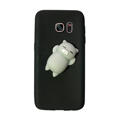 Three-dimensional cat Samsung mobile phone case - iztia