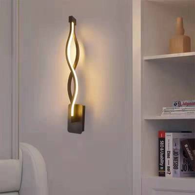 led wall lamp nordic minimalist bedroom bedside lamp - iztia