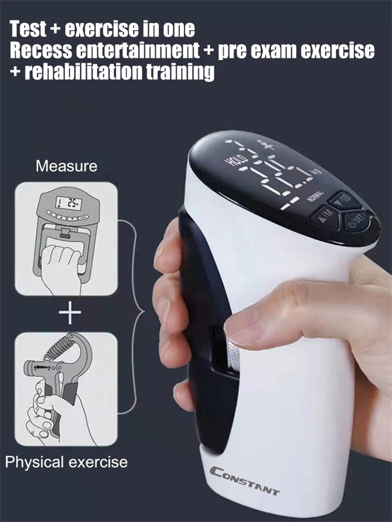 Digital Electric Hand Gripper Hand Dynamometer Counting Gripper Hand Grips Strengthener Measurement Meter Auto Capturing Power Good Way To Keep Fitness - iztia