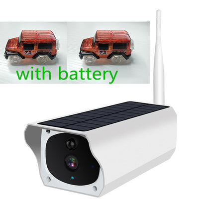 Solar surveillance camera low power camera - iztia