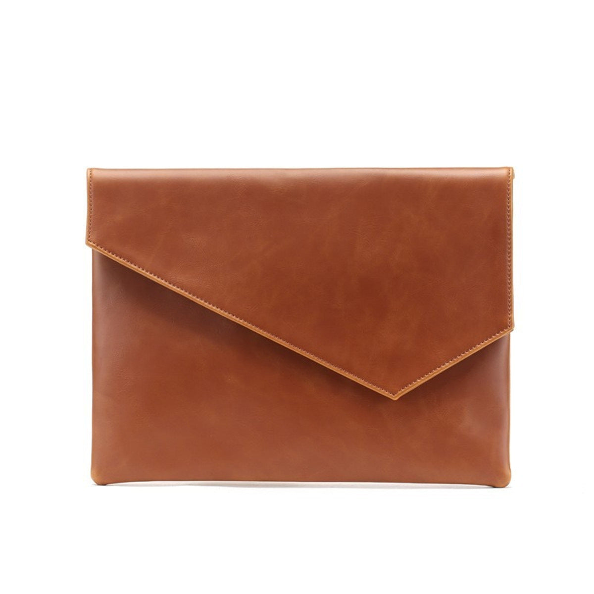 Leather Upgraded Men's Style Business Casual Fashion Hand-held Envelope File Bag - iztia