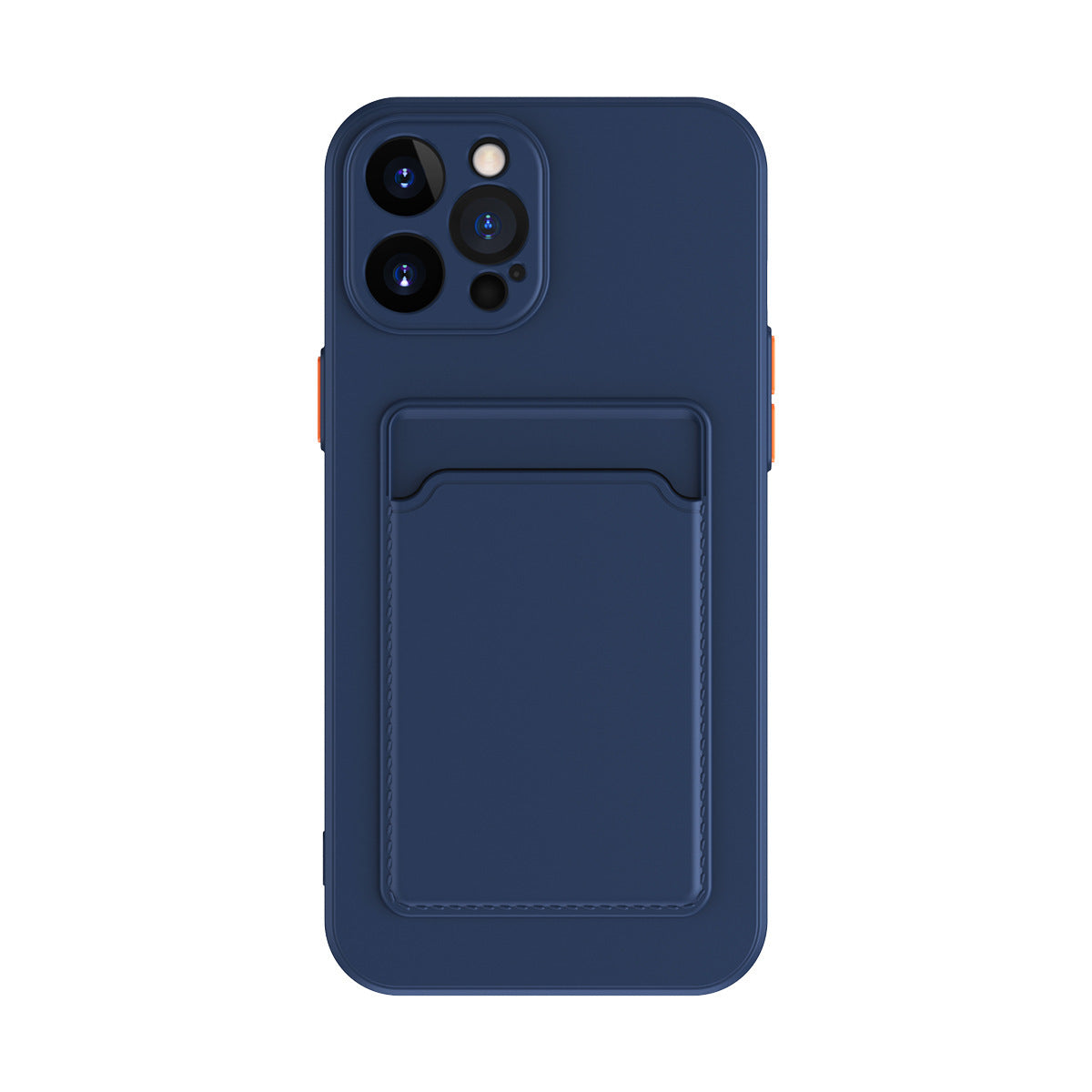 Simple Pure Color Liquid Silicone Phone Case - iztia