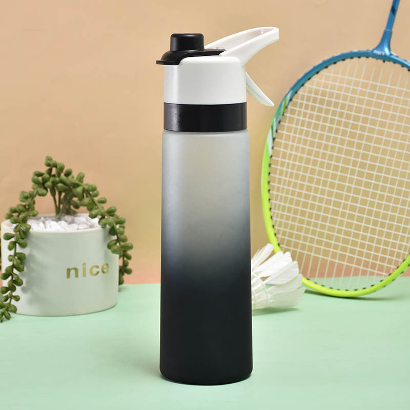 Spray Water Bottle For Girls Outdoor Sport Fitness Water Cup Large Capacity Spray Bottle Drinkware Travel Bottles Kitchen Gadgets - iztia