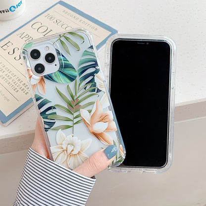 Banana Leaf Watercolor Flowers Are Suitable For Protecting Mobile Phone Cases - iztia