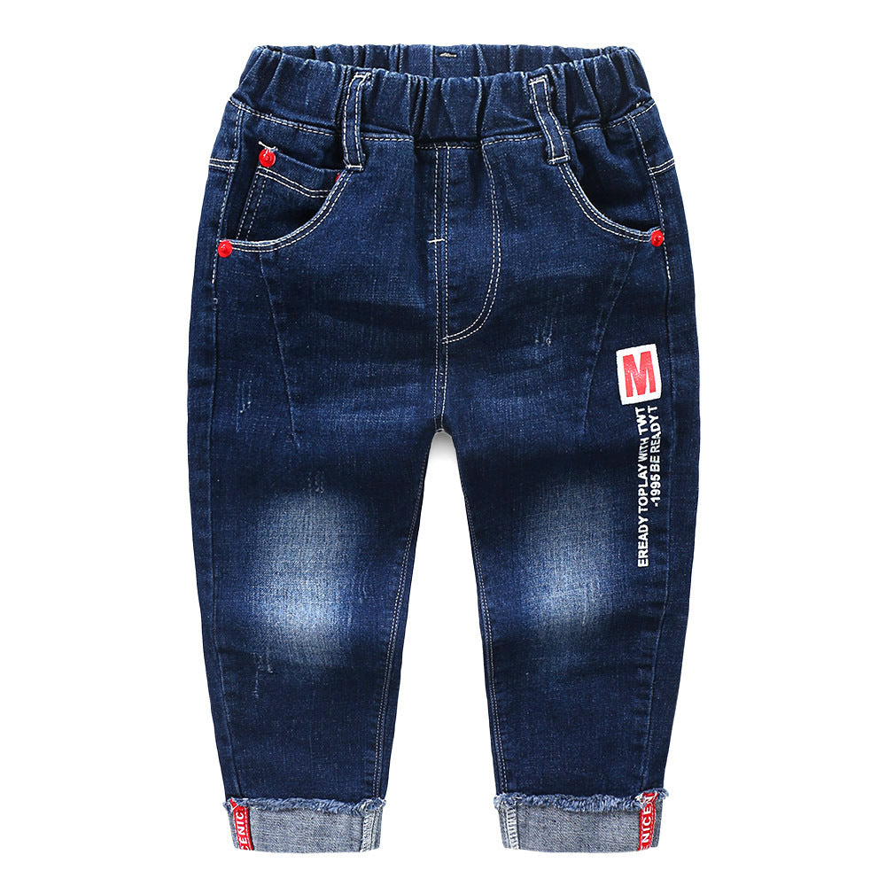 Fashion Jeans For Boys, Children, Korean Style, Long Pants - iztia