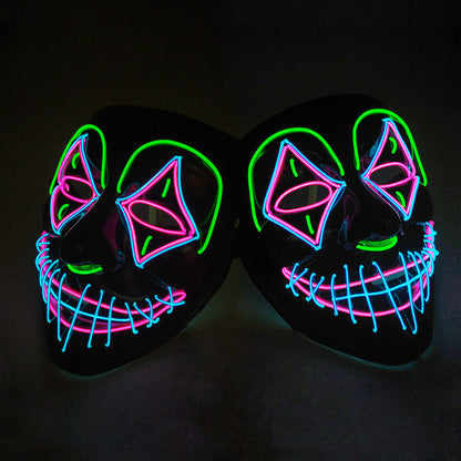 Halloween LED Glowing Mask - iztia