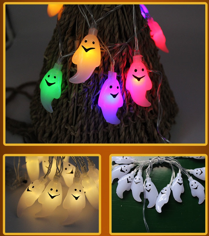 Halloween Decoration Pumpkin  Light  LED String Lights Lantern - iztia