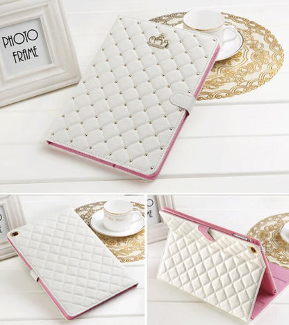 Compatible with Apple, Ipad Tablet Crown Case Cover - iztia