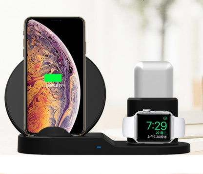 Compatible with Apple , 3-in-1 Wireless Charger - iztia