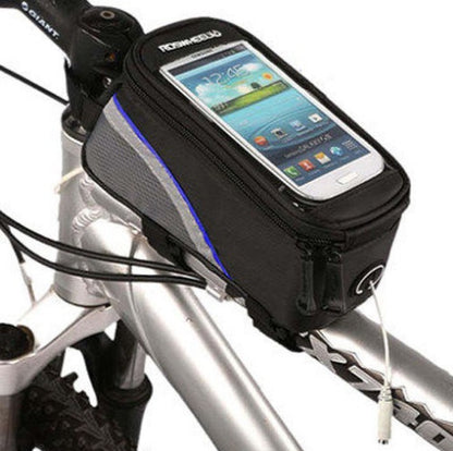 Compatible with Apple, ROSWHEEL Bicycle Frame Bags Bags Bag Holder For IPhone Mobile Phone Bag - iztia