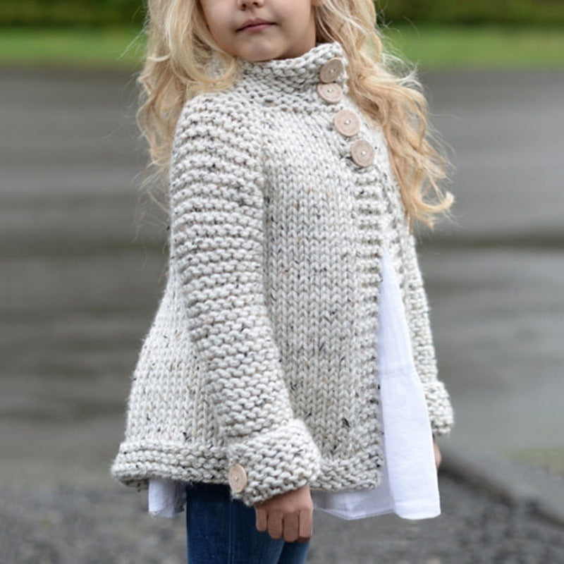 Girls cardigan sweater coat - iztia