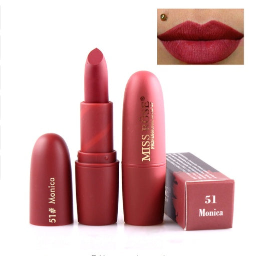 Lipstick matte moisturizing lipstick lasts without fading - iztia