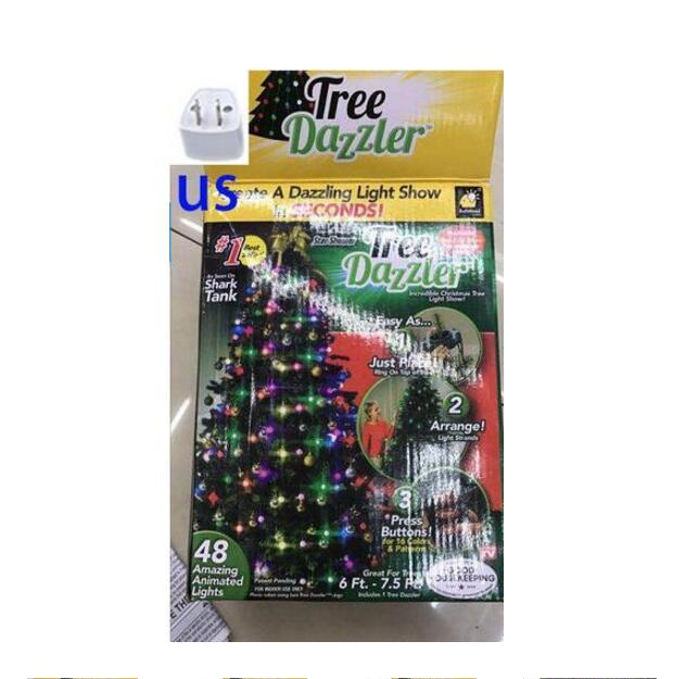 64 Light Dazzler Shower Tree Light Show Of Christmas Tree - iztia