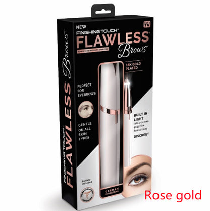 Flawlessly Brows Electric Eyebrow Remover - iztia