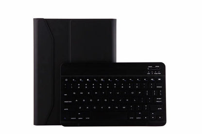 Color Flat Bluetooth Keyboard Leather Case Pen Slot - iztia