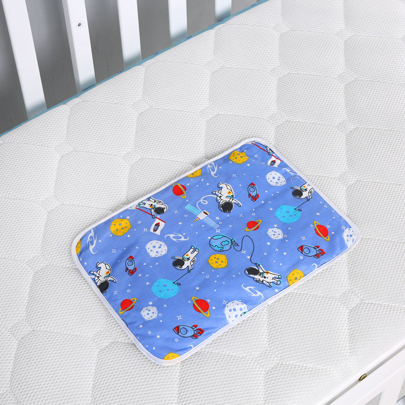 Baby cotton portable diaper changing pad - iztia