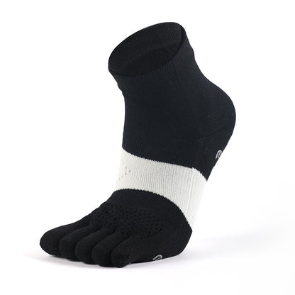 Breathable Marathon Running Antibacterial Yoga Five Finger Anti Slip Sports Socks - iztia