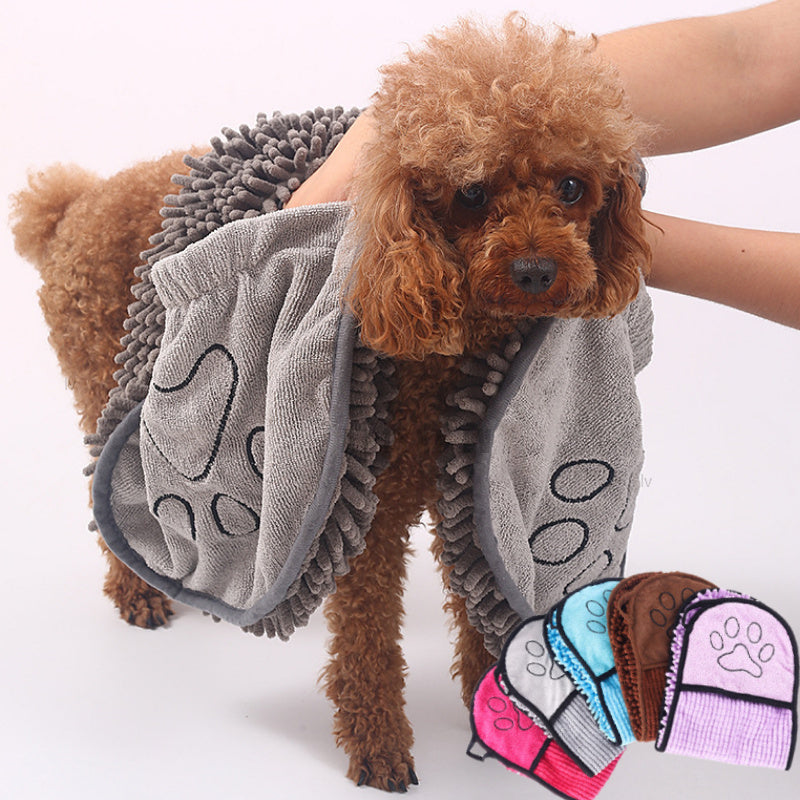 Dogs Cats Towels Super Absorbent Dog Bathrobe Microfiber Bath Towels Quick-Drying Cat Bath Towel For Pets Towel Dog Towels Pet Products - iztia