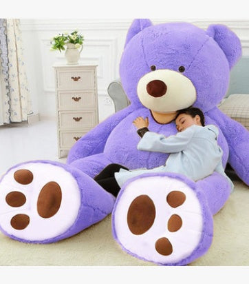 Giant Teddy Bear Plush Toy Huge  Soft Toys  Leather Shell - iztia