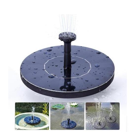 Solar Water Mercury Garden Miniature Floating Fountain - iztia