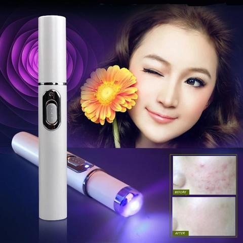 Blue Light Therapy Acne Laser Pen Soft Scar Wrinkle Removal Treatment Device Skin Care Beauty Equipment - iztia