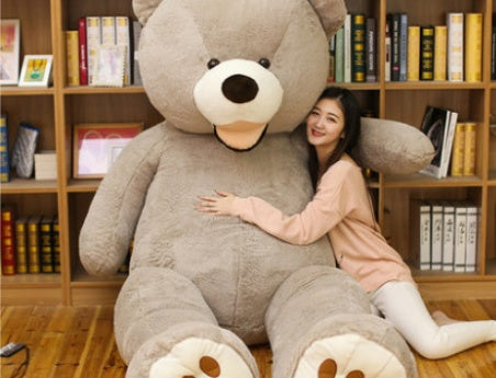 Giant Teddy Bear Plush Toy Huge  Soft Toys  Leather Shell - iztia