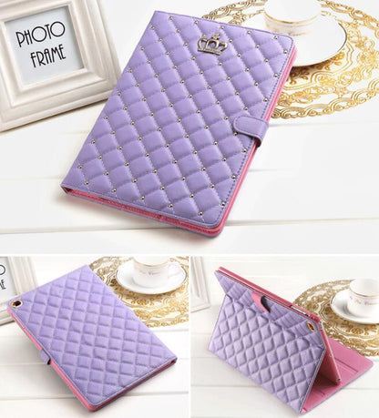 Compatible with Apple, Ipad Tablet Crown Case Cover - iztia