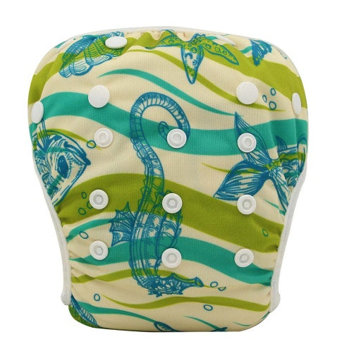 Baby Unisex Waterproof Adjustable Swim Diaper - iztia