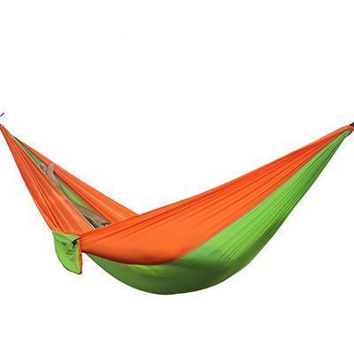 Backpacking Hammock - Portable Nylon Parachute Outdoor Double Hammock - iztia