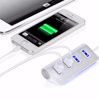 Compatible with Apple , Four-port USB 2.0 HUB hub - iztia