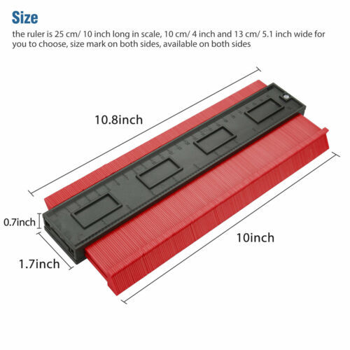 Contour Gauge Saker Duplicator Profile Copy Shape Measuring Tool Contour Gauge Duplicator Profile Copy Shape Measuring Ruler Tool - iztia