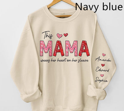 Fashion DIY Women's Mother's Day Sweater - iztia