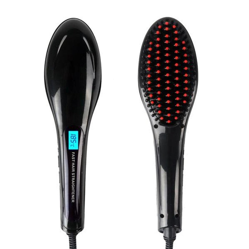 Paddle Brush Hair Straightener - iztia