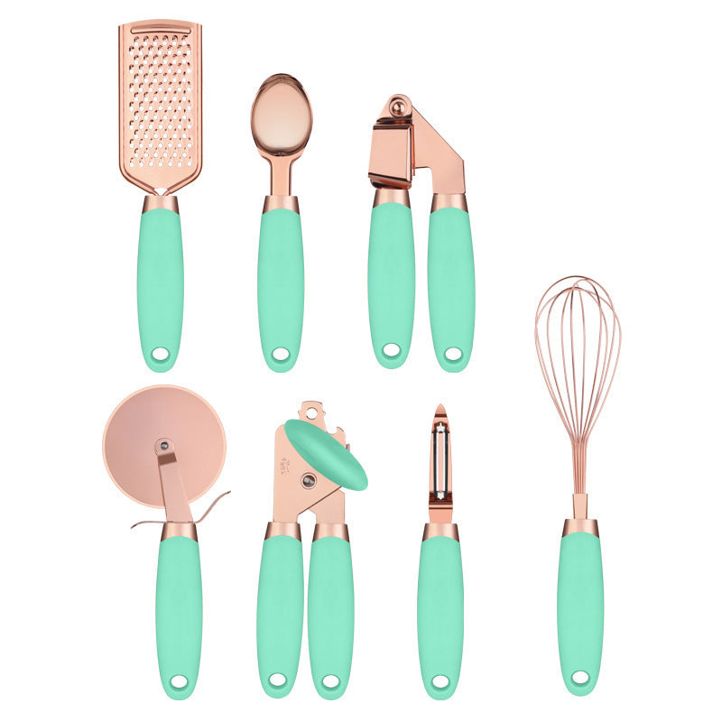 Kitchen Household Peeler Gadget Copper Plating Set - iztia