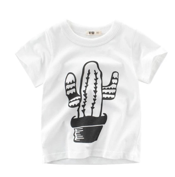 Children's Wear Summer New Korean Children's Boys Cotton T-shirt Men's Treasure In Children's Short Sleeves - iztia