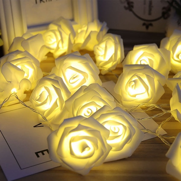 LED Rose Flower Lights - iztia