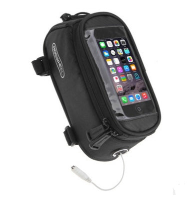 Compatible with Apple, ROSWHEEL Bicycle Frame Bags Bags Bag Holder For IPhone Mobile Phone Bag - iztia