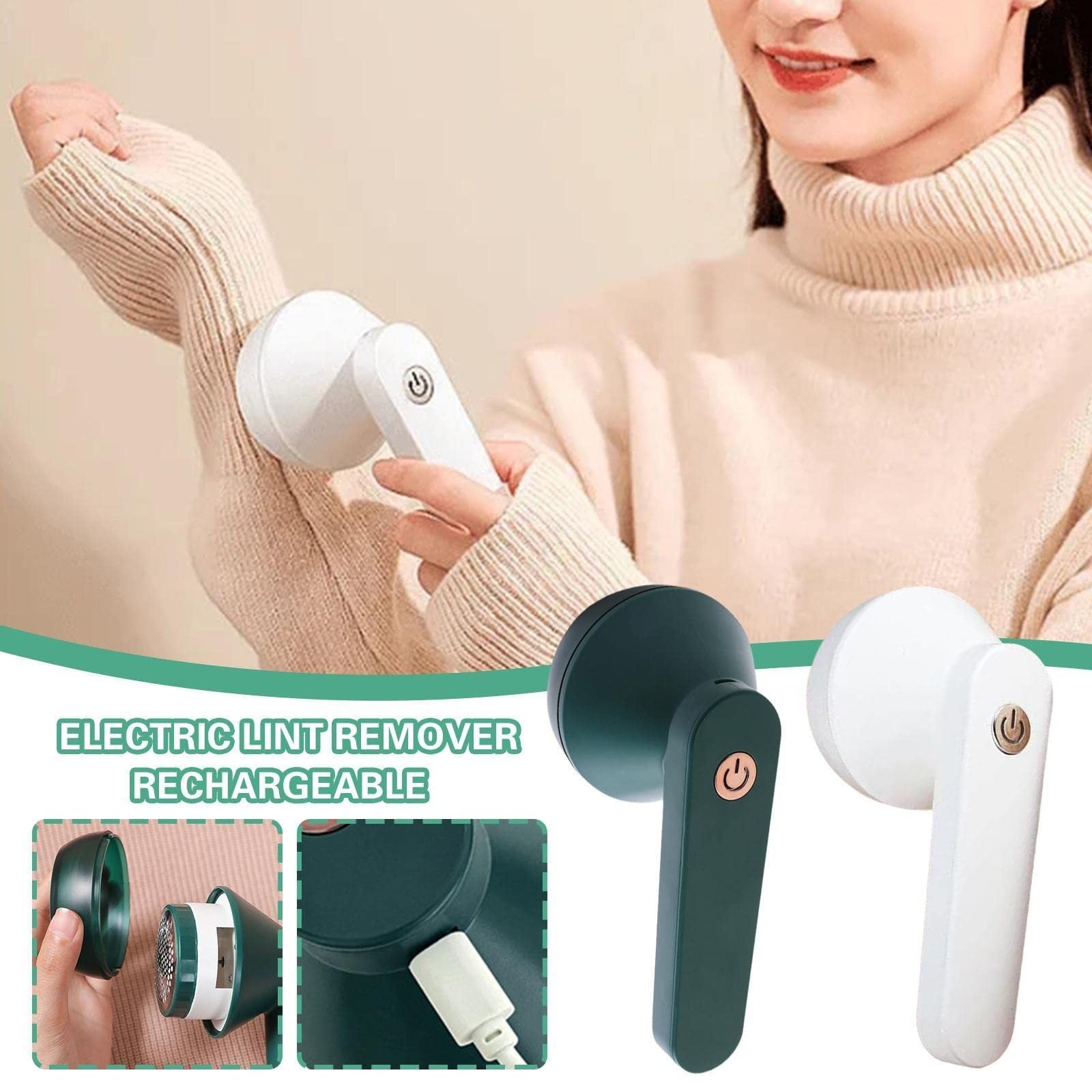 USB Rechargeable Electric Lint Remover Rechargeable, Electric Lint Remover For Clothing, Portable Electric Lint Remover Clothes Fluff Pellet Remover, Electric Pellets Lint Remover For Clothin - iztia