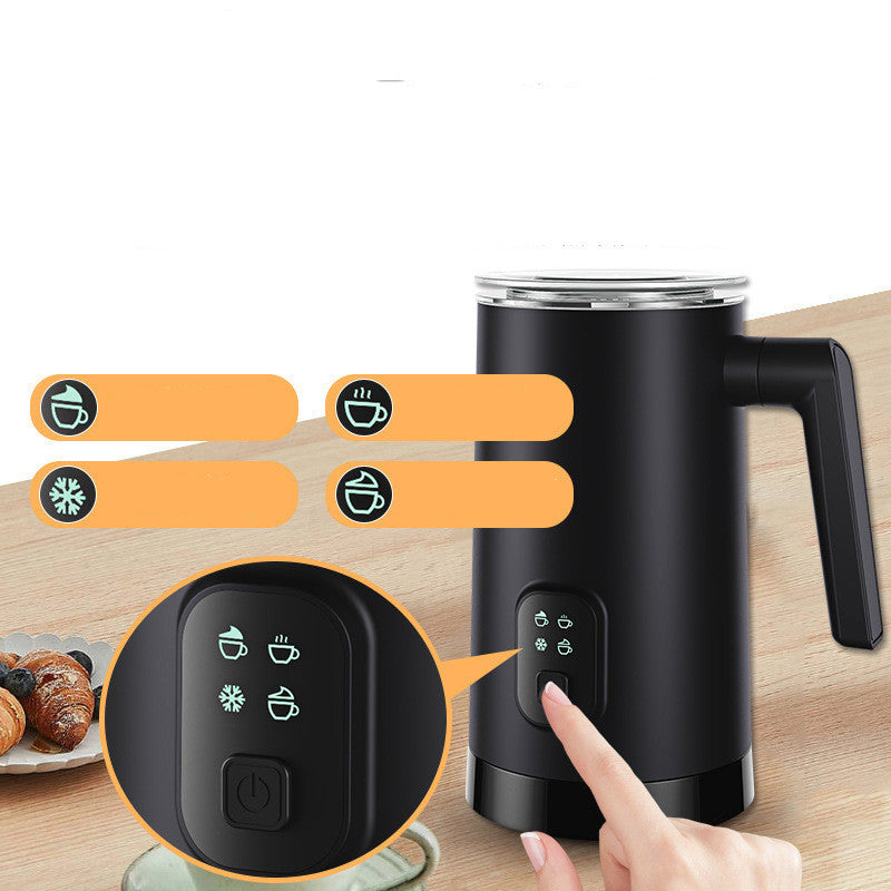 Home Automatic Stainless Steel Electric Hot And Cold Milk Whipping Machine Kitchen Gadgets - iztia