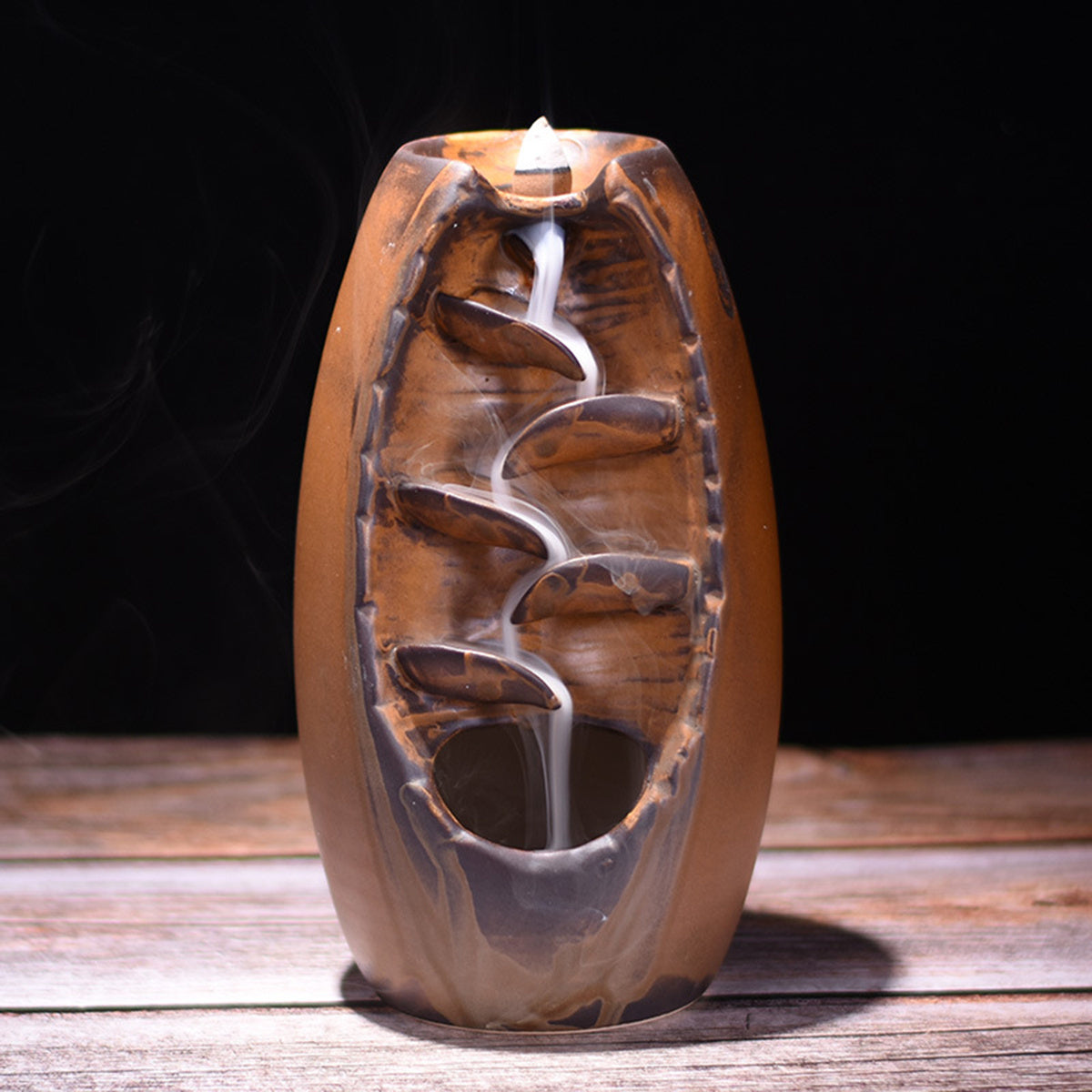 Multi-layers Ceramic Back flow Incense Burner - iztia